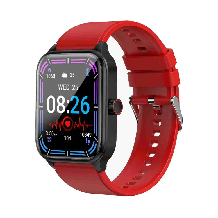 Relógio Inteligente ET540 com Ecrã de 1,91 polegadas, IP67 à Prova de Água, Correia em Silicone, Suporta ECG / Medição Não Invasiva de Glicose no Sangue, ET540 (Azul), ET540 (Vermelho)