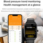 Relógio Inteligente ET540 com Ecrã de 1,91 polegadas, IP67 à Prova de Água, Correia em Silicone, Suporta ECG / Medição Não Invasiva de Glicose no Sangue, ET540 (Azul), ET540 (Vermelho)