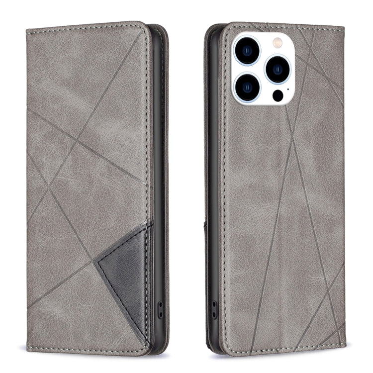Capa para telemóvel em pele magnética com textura de losangos, para iPhone 17 Pro Max, para iPhone 17 Pro, para iPhone 17, para iPhone Air, para iPhone 16 Pro Max, para iPhone 16 Pro, para iPhone 16 Plus, para iPhone 16