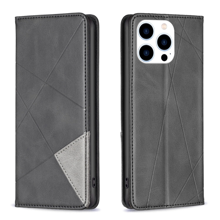 Capa para telemóvel em pele magnética com textura de losangos, para iPhone 17 Pro Max, para iPhone 17 Pro, para iPhone 17, para iPhone Air, para iPhone 16 Pro Max, para iPhone 16 Pro, para iPhone 16 Plus, para iPhone 16