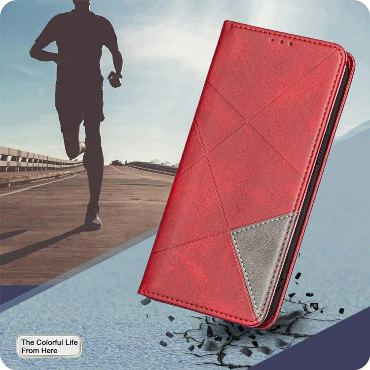 Capa para telemóvel em pele magnética com textura de losangos, para iPhone 17 Pro Max, para iPhone 17 Pro, para iPhone 17, para iPhone Air, para iPhone 16 Pro Max, para iPhone 16 Pro, para iPhone 16 Plus, para iPhone 16
