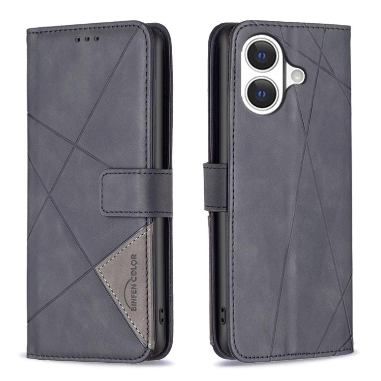 Capa para telemóvel em pele com fecho magnético e textura de losangos, para iPhone 17 Pro Max, para iPhone 17 Pro, para iPhone 17, para iPhone Air, para iPhone 16 Pro Max, para iPhone 16 Pro, para iPhone 16 Plus, para iPhone 16