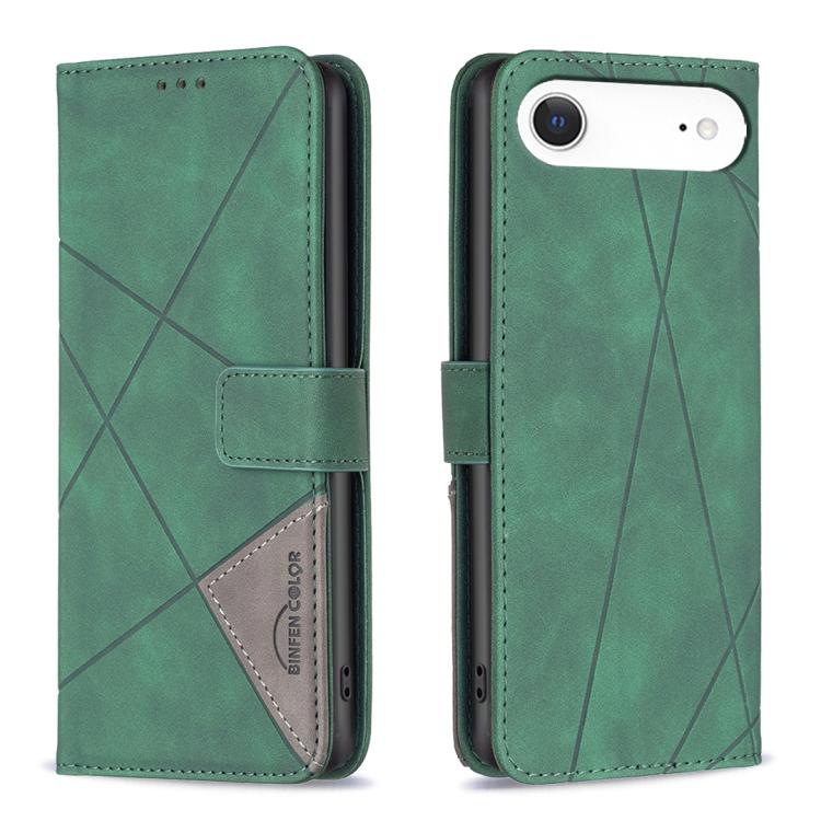 Capa para telemóvel em pele com fecho magnético e textura de losangos, para iPhone 17 Pro Max, para iPhone 17 Pro, para iPhone 17, para iPhone Air, para iPhone 16 Pro Max, para iPhone 16 Pro, para iPhone 16 Plus, para iPhone 16