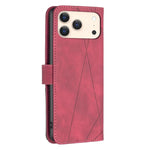 Capa para telemóvel em pele com fecho magnético e textura de losangos, para iPhone 17 Pro Max, para iPhone 17 Pro, para iPhone 17, para iPhone Air, para iPhone 16 Pro Max, para iPhone 16 Pro, para iPhone 16 Plus, para iPhone 16