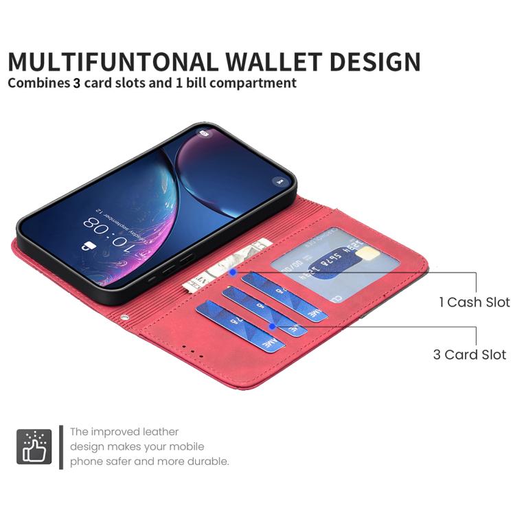 Capa para telemóvel em pele com fecho magnético e textura de losangos, para iPhone 17 Pro Max, para iPhone 17 Pro, para iPhone 17, para iPhone Air, para iPhone 16 Pro Max, para iPhone 16 Pro, para iPhone 16 Plus, para iPhone 16