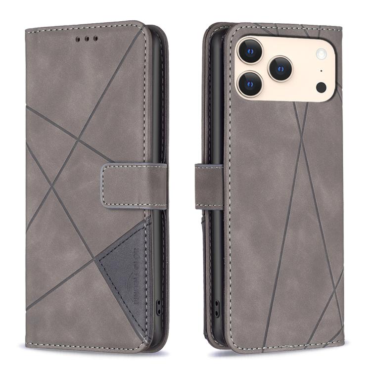 Capa para telemóvel em pele com fecho magnético e textura de losangos, para iPhone 17 Pro Max, para iPhone 17 Pro, para iPhone 17, para iPhone Air, para iPhone 16 Pro Max, para iPhone 16 Pro, para iPhone 16 Plus, para iPhone 16