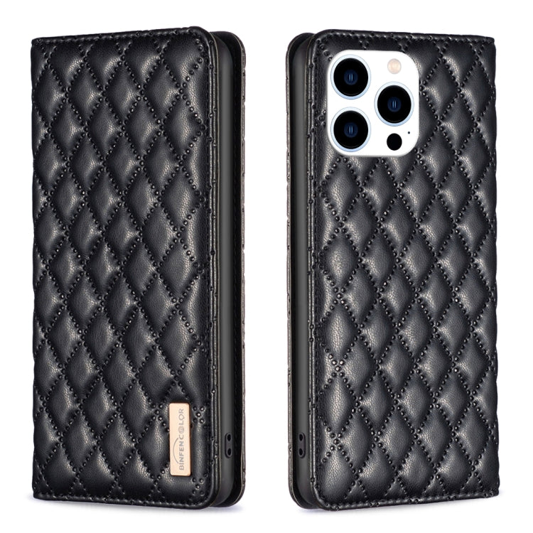 Capa para telemóvel em pele magnética com padrão de losangos e fecho de aba, para iPhone 17 Pro Max, para iPhone 17 Pro, para iPhone 17, para iPhone Air, para iPhone 16 Pro Max, para iPhone 16 Pro, para iPhone 16 Plus, para iPhone 16