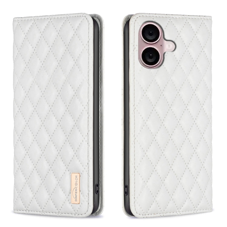 Capa para telemóvel em pele magnética com padrão de losangos e fecho de aba, para iPhone 17 Pro Max, para iPhone 17 Pro, para iPhone 17, para iPhone Air, para iPhone 16 Pro Max, para iPhone 16 Pro, para iPhone 16 Plus, para iPhone 16