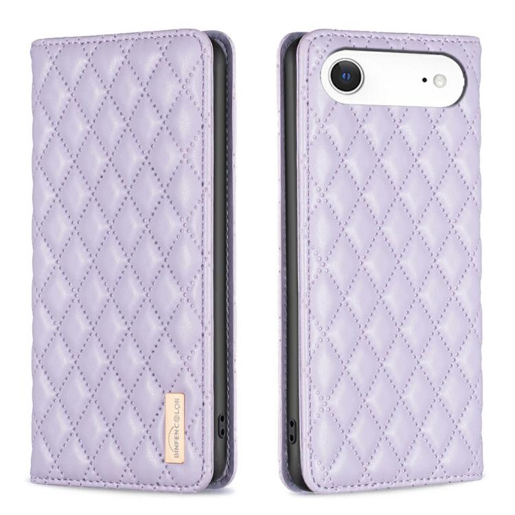 Capa para telemóvel em pele magnética com padrão de losangos e fecho de aba, para iPhone 17 Pro Max, para iPhone 17 Pro, para iPhone 17, para iPhone Air, para iPhone 16 Pro Max, para iPhone 16 Pro, para iPhone 16 Plus, para iPhone 16