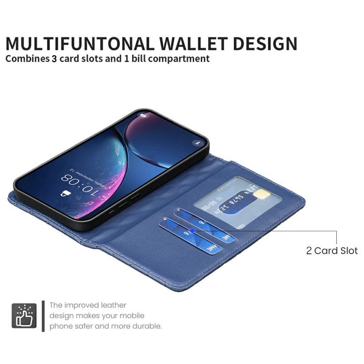 Capa para telemóvel em pele magnética com padrão de losangos e fecho de aba, para iPhone 17 Pro Max, para iPhone 17 Pro, para iPhone 17, para iPhone Air, para iPhone 16 Pro Max, para iPhone 16 Pro, para iPhone 16 Plus, para iPhone 16