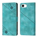 Capa para telemóvel em pele com relevo e sensação de pele, para iPhone 17 Pro Max, para iPhone 17 Pro, para iPhone 17, para iPhone Air, para iPhone SE 2024, para iPhone 16 Pro Max, para iPhone 16 Pro, para iPhone 16 Plus