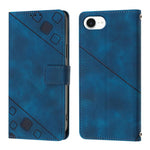 Capa para telemóvel em pele com relevo e sensação de pele, para iPhone 17 Pro Max, para iPhone 17 Pro, para iPhone 17, para iPhone Air, para iPhone SE 2024, para iPhone 16 Pro Max, para iPhone 16 Pro, para iPhone 16 Plus