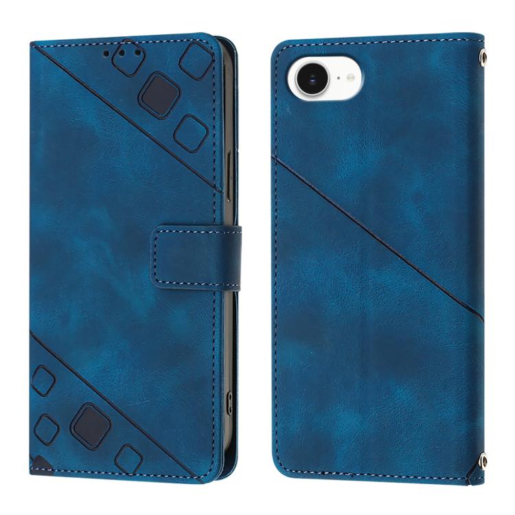 Capa para telemóvel em pele com relevo e sensação de pele, para iPhone 17 Pro Max, para iPhone 17 Pro, para iPhone 17, para iPhone Air, para iPhone SE 2024, para iPhone 16 Pro Max, para iPhone 16 Pro, para iPhone 16 Plus