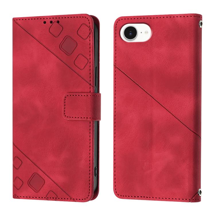 Capa para telemóvel em pele com relevo e sensação de pele, para iPhone 17 Pro Max, para iPhone 17 Pro, para iPhone 17, para iPhone Air, para iPhone SE 2024, para iPhone 16 Pro Max, para iPhone 16 Pro, para iPhone 16 Plus