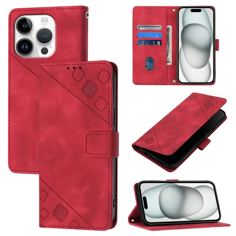 Capa para telemóvel em pele com relevo e sensação de pele, para iPhone 17 Pro Max, para iPhone 17 Pro, para iPhone 17, para iPhone Air, para iPhone SE 2024, para iPhone 16 Pro Max, para iPhone 16 Pro, para iPhone 16 Plus