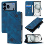 Capa para telemóvel em pele com relevo e sensação de pele, para iPhone 17 Pro Max, para iPhone 17 Pro, para iPhone 17, para iPhone Air, para iPhone SE 2024, para iPhone 16 Pro Max, para iPhone 16 Pro, para iPhone 16 Plus