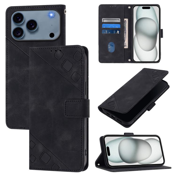 Capa para telemóvel em pele com relevo e sensação de pele, para iPhone 17 Pro Max, para iPhone 17 Pro, para iPhone 17, para iPhone Air, para iPhone SE 2024, para iPhone 16 Pro Max, para iPhone 16 Pro, para iPhone 16 Plus