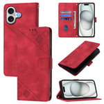 Capa para telemóvel em pele com relevo e sensação de pele, para iPhone 17 Pro Max, para iPhone 17 Pro, para iPhone 17, para iPhone Air, para iPhone SE 2024, para iPhone 16 Pro Max, para iPhone 16 Pro, para iPhone 16 Plus