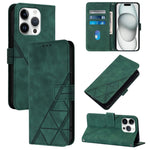 Capa para telemóvel em pele com relevo 3D e fecho de aba para usar ao ombro, para iPhone 16e / 17e, para iPhone 17 Pro Max, para iPhone 17 Pro, para iPhone 17, para iPhone Air, para iPhone 16 Pro Max, para iPhone 16 Pro, para iPhone 16 Plus
