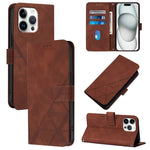Capa para telemóvel em pele com relevo 3D e fecho de aba para usar ao ombro, para iPhone 16e / 17e, para iPhone 17 Pro Max, para iPhone 17 Pro, para iPhone 17, para iPhone Air, para iPhone 16 Pro Max, para iPhone 16 Pro, para iPhone 16 Plus