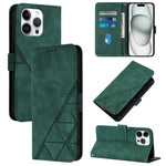 Capa para telemóvel em pele com relevo 3D e fecho de aba para usar ao ombro, para iPhone 16e / 17e, para iPhone 17 Pro Max, para iPhone 17 Pro, para iPhone 17, para iPhone Air, para iPhone 16 Pro Max, para iPhone 16 Pro, para iPhone 16 Plus