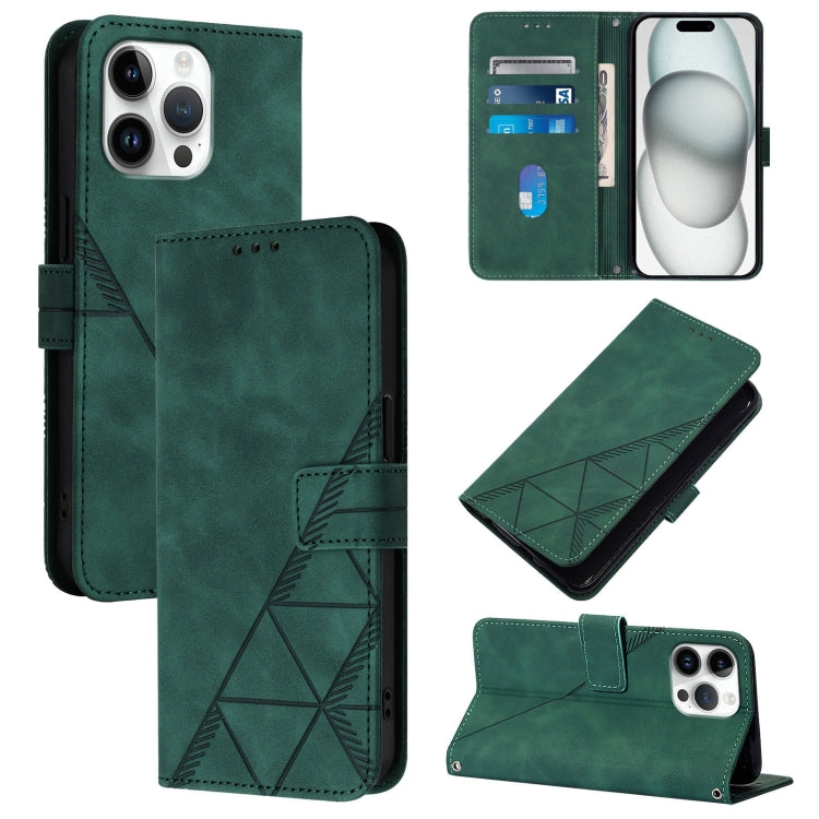 Capa para telemóvel em pele com relevo 3D e fecho de aba para usar ao ombro, para iPhone 16e / 17e, para iPhone 17 Pro Max, para iPhone 17 Pro, para iPhone 17, para iPhone Air, para iPhone 16 Pro Max, para iPhone 16 Pro, para iPhone 16 Plus