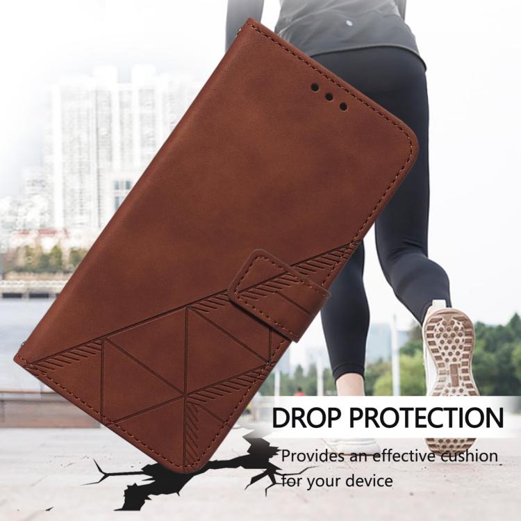 Capa para telemóvel em pele com relevo 3D e fecho de aba para usar ao ombro, para iPhone 16e / 17e, para iPhone 17 Pro Max, para iPhone 17 Pro, para iPhone 17, para iPhone Air, para iPhone 16 Pro Max, para iPhone 16 Pro, para iPhone 16 Plus