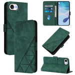 Capa para telemóvel em pele com relevo 3D e fecho de aba para usar ao ombro, para iPhone 16e / 17e, para iPhone 17 Pro Max, para iPhone 17 Pro, para iPhone 17, para iPhone Air, para iPhone 16 Pro Max, para iPhone 16 Pro, para iPhone 16 Plus