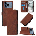 Capa para telemóvel em pele com relevo 3D e fecho de aba para usar ao ombro, para iPhone 16e / 17e, para iPhone 17 Pro Max, para iPhone 17 Pro, para iPhone 17, para iPhone Air, para iPhone 16 Pro Max, para iPhone 16 Pro, para iPhone 16 Plus