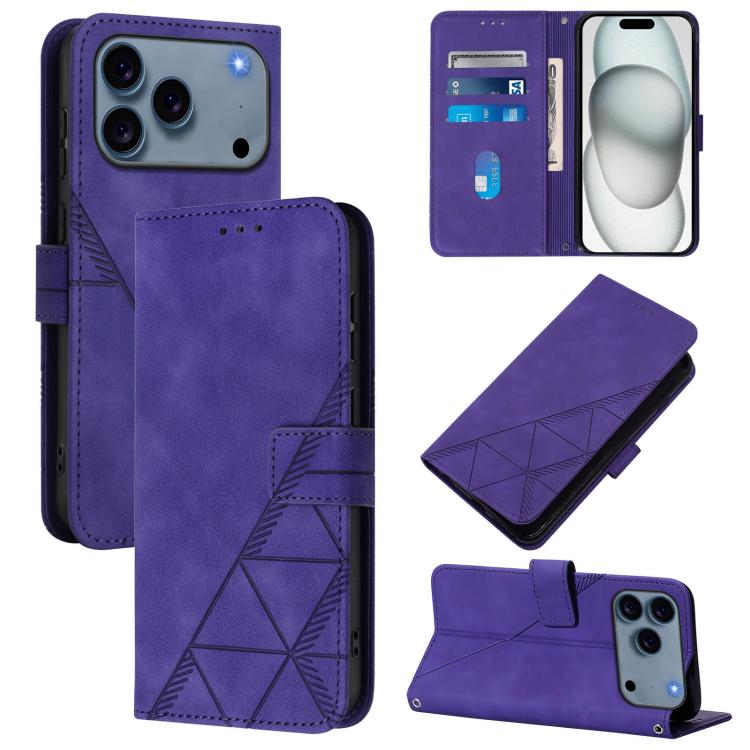 Capa para telemóvel em pele com relevo 3D e fecho de aba para usar ao ombro, para iPhone 16e / 17e, para iPhone 17 Pro Max, para iPhone 17 Pro, para iPhone 17, para iPhone Air, para iPhone 16 Pro Max, para iPhone 16 Pro, para iPhone 16 Plus