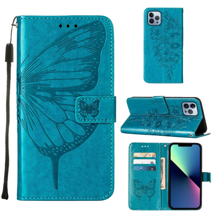 Capa de telemóvel em pele com borboleta em relevo, para iPhone 16 Pro, para iPhone 16 Plus, para iPhone 16, para iPhone 15 Pro Max, para iPhone 15 Pro, para iPhone 15 Plus