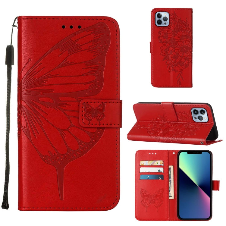 Capa de telemóvel em pele com borboleta em relevo, para iPhone 16 Pro, para iPhone 16 Plus, para iPhone 16, para iPhone 15 Pro Max, para iPhone 15 Pro, para iPhone 15 Plus