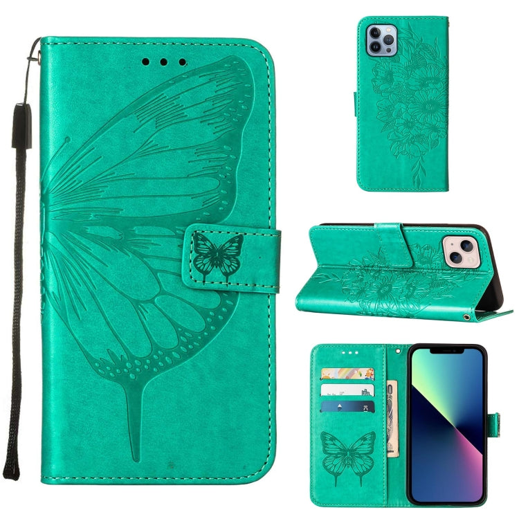 Capa de telemóvel em pele com borboleta em relevo, para iPhone 16 Pro, para iPhone 16 Plus, para iPhone 16, para iPhone 15 Pro Max, para iPhone 15 Pro, para iPhone 15 Plus