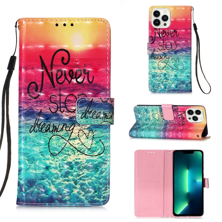 Capa de telemóvel em pele com pintura 3D e abertura horizontal, para iPhone 16 Pro, para iPhone 16 Plus, para iPhone 16, para iPhone 15 Pro Max, para iPhone 15 Pro, para iPhone 15 Plus