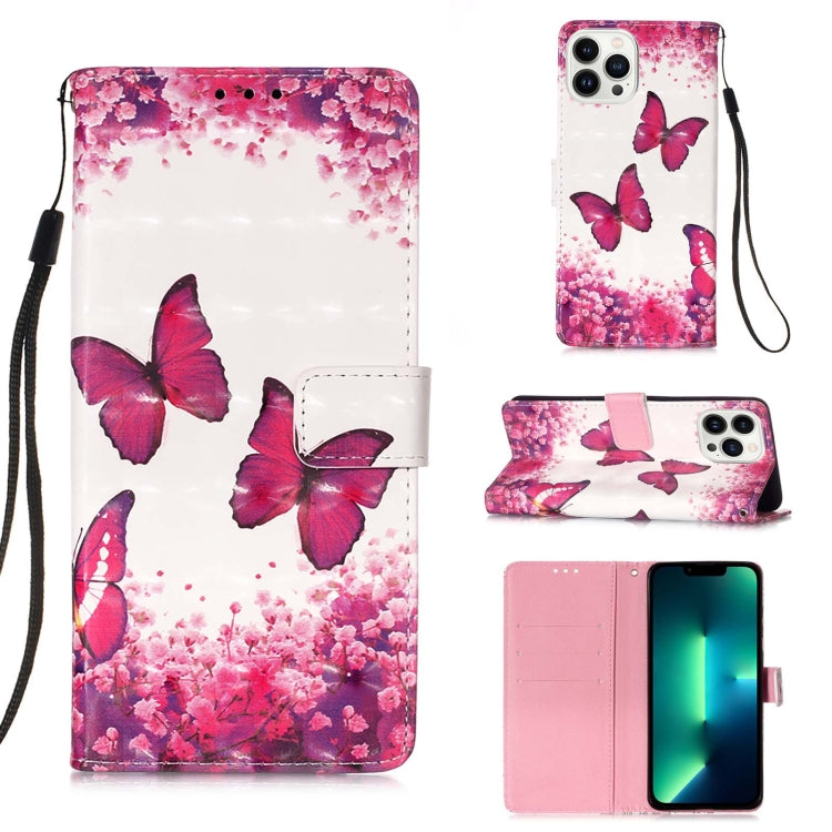 Capa de telemóvel em pele com pintura 3D e abertura horizontal, para iPhone 16 Pro, para iPhone 16 Plus, para iPhone 16, para iPhone 15 Pro Max, para iPhone 15 Pro, para iPhone 15 Plus