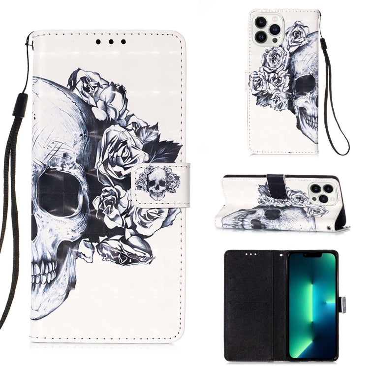Capa de telemóvel em pele com pintura 3D e abertura horizontal, para iPhone 16 Pro, para iPhone 16 Plus, para iPhone 16, para iPhone 15 Pro Max, para iPhone 15 Pro, para iPhone 15 Plus