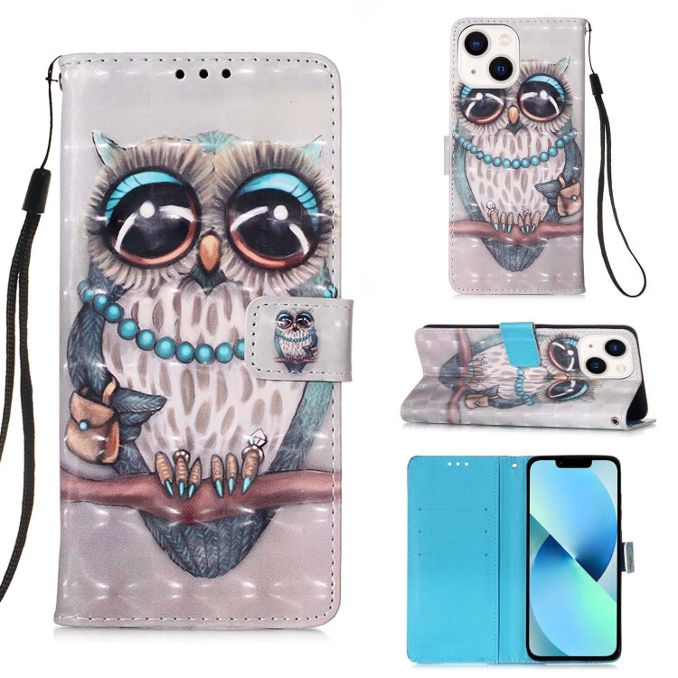 Capa de telemóvel em pele com pintura 3D e abertura horizontal, para iPhone 16 Pro, para iPhone 16 Plus, para iPhone 16, para iPhone 15 Pro Max, para iPhone 15 Pro, para iPhone 15 Plus