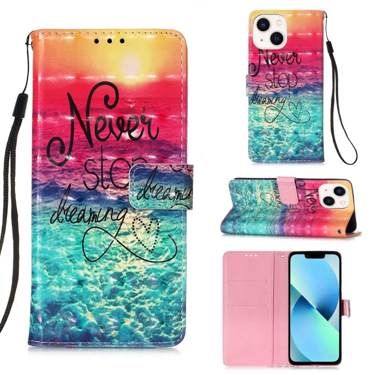 Capa de telemóvel em pele com pintura 3D e abertura horizontal, para iPhone 16 Pro, para iPhone 16 Plus, para iPhone 16, para iPhone 15 Pro Max, para iPhone 15 Pro, para iPhone 15 Plus