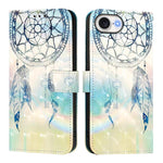 Capa de telemóvel em pele com pintura 3D e abertura horizontal, para iPhone 17e / 16e, para iPhone 17 Pro Max, para iPhone 17 Pro, para iPhone 17, para iPhone Air, para iPhone 16 Pro Max