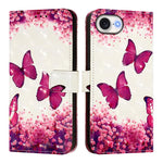 Capa de telemóvel em pele com pintura 3D e abertura horizontal, para iPhone 17e / 16e, para iPhone 17 Pro Max, para iPhone 17 Pro, para iPhone 17, para iPhone Air, para iPhone 16 Pro Max