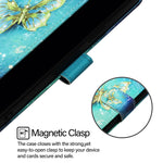 Capa de telemóvel em pele com pintura 3D e abertura horizontal, para iPhone 16 Pro, para iPhone 16 Plus, para iPhone 16, para iPhone 15 Pro Max, para iPhone 15 Pro, para iPhone 15 Plus