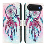 Capa de telemóvel em pele com pintura 3D e abertura horizontal, para iPhone 17e / 16e, para iPhone 17 Pro Max, para iPhone 17 Pro, para iPhone 17, para iPhone Air, para iPhone 16 Pro Max