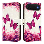 Capa de telemóvel em pele com pintura 3D e abertura horizontal, para iPhone 17e / 16e, para iPhone 17 Pro Max, para iPhone 17 Pro, para iPhone 17, para iPhone Air, para iPhone 16 Pro Max