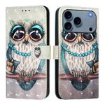 Capa de telemóvel em pele com pintura 3D e abertura horizontal, para iPhone 17e / 16e, para iPhone 17 Pro Max, para iPhone 17 Pro, para iPhone 17, para iPhone Air, para iPhone 16 Pro Max