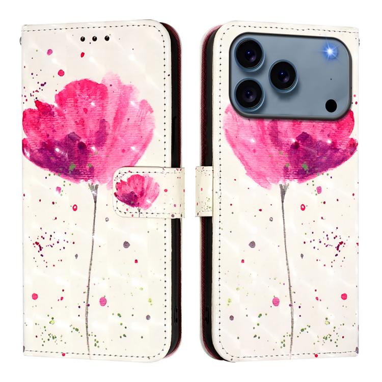 Capa de telemóvel em pele com pintura 3D e abertura horizontal, para iPhone 17e / 16e, para iPhone 17 Pro Max, para iPhone 17 Pro, para iPhone 17, para iPhone Air, para iPhone 16 Pro Max