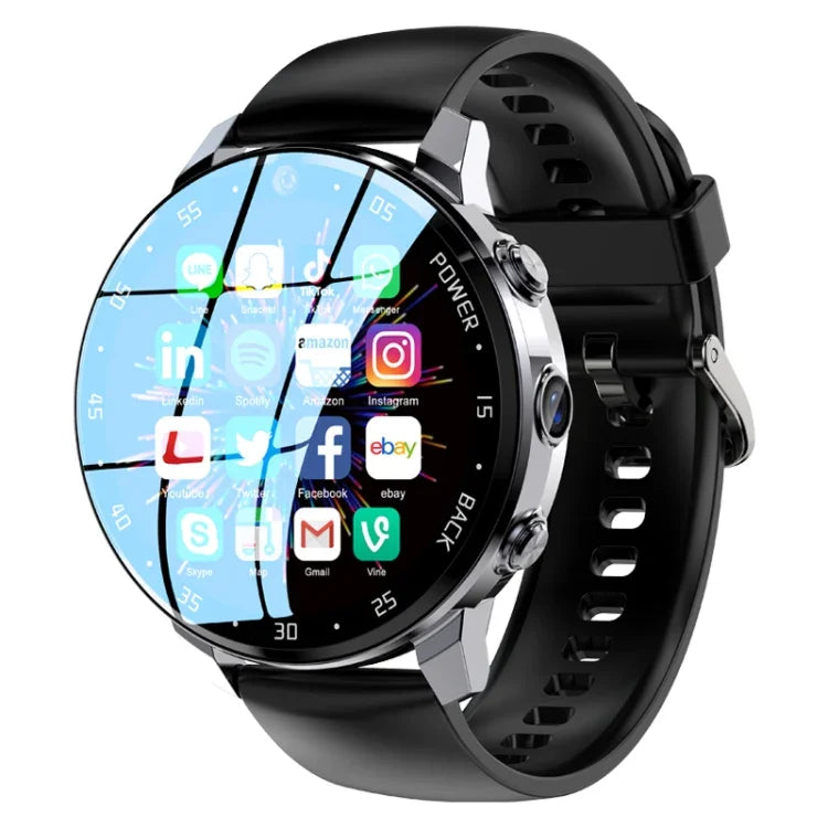 Relógio Inteligente A3 1,43 polegadas, IP67 à Prova de Água, 4G Android 8.1, Suporta Reconhecimento Facial / GPS, 2G+16G, 4G+64G, 4G+128G