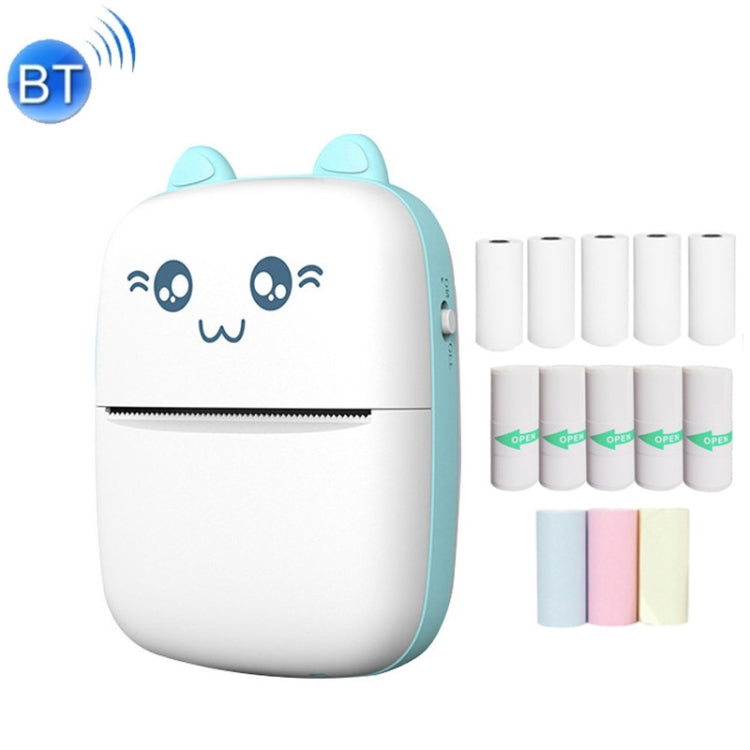 Impressora Térmica Sem Fios Mini Bluetooth C9, Com 1 Rolo de Papel, Com 5 Papéis, Com 10 Papéis, Com 5 Papéis Autocolantes, Com 5 Papéis e 5 Papéis Autocolantes, Com 5 Papéis, 5 Papéis Autocolantes e 3 Papéis Coloridos