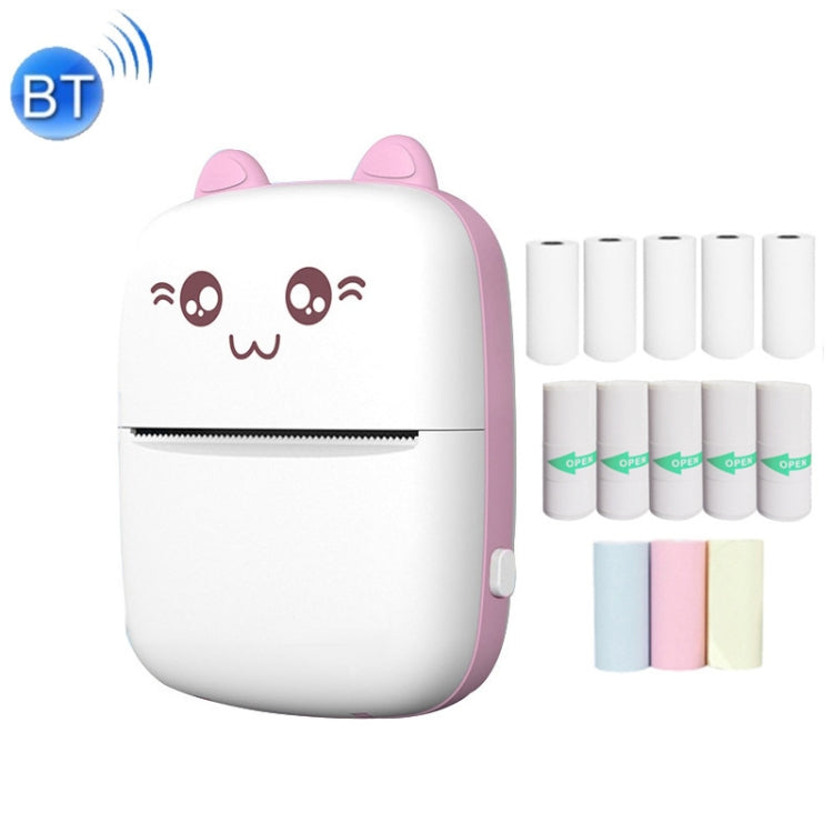 Impressora Térmica Sem Fios Mini Bluetooth C9, Com 1 Rolo de Papel, Com 5 Papéis, Com 10 Papéis, Com 5 Papéis Autocolantes, Com 5 Papéis e 5 Papéis Autocolantes, Com 5 Papéis, 5 Papéis Autocolantes e 3 Papéis Coloridos