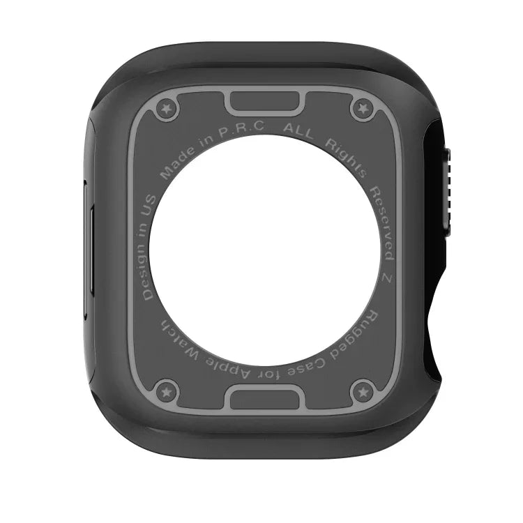 Capa de Relógio Híbrida 2 em 1 PC TPU Armor, Para Apple Watch Series 6 / 5 / 4 / SE 44mm, Para Apple Watch Series 6 / 5 / 4 / SE 40mm, Para Apple Watch Ultra 3 / 2 / 1 49mm, Para Apple Watch Series 9 / 8 / 7 45mm, Para Apple Watch Series 9 / 8 / 7 41mm