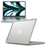 Capa Protetora Translúcida para Portátil, Para MacBook Air 13.6 polegadas A2681 2022 / M3 2024 A3113 / M4 2025 A3240